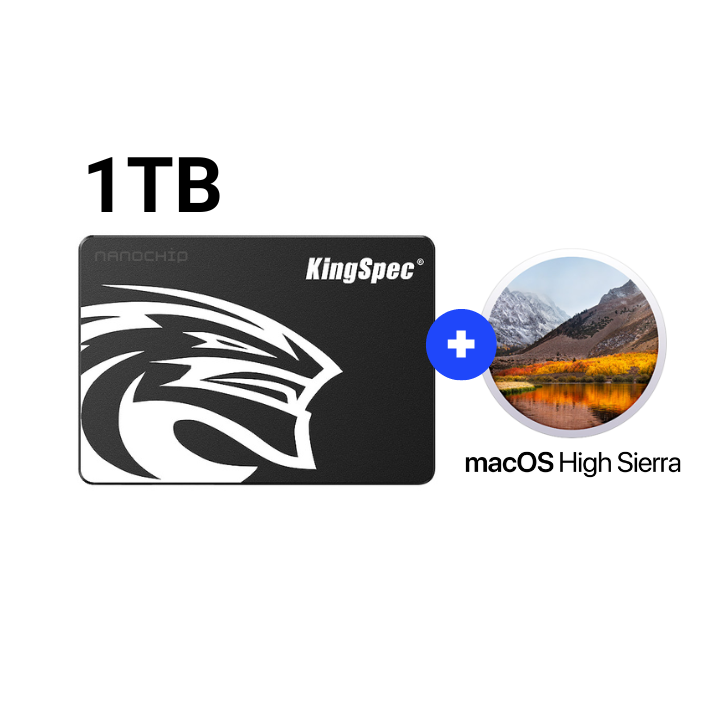SSD 120GB 256GB 512GB 1TB SATA para iMac e MacBook Pro + macOS
