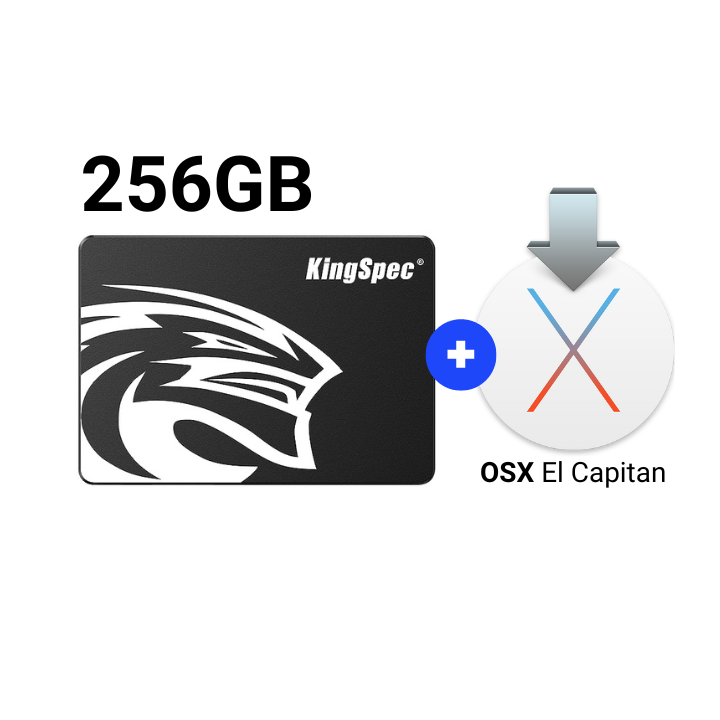 SSD 120GB 256GB 512GB 1TB SATA para iMac e MacBook Pro + macOS