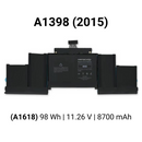 Bateria para Apple MacBook Pro 15" (2012-2019)