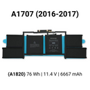 Bateria para Apple MacBook Pro 15" (2012-2019)