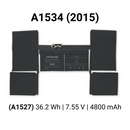 Bateria para Apple MacBook Pro 12" 2015-2017 (A1534)