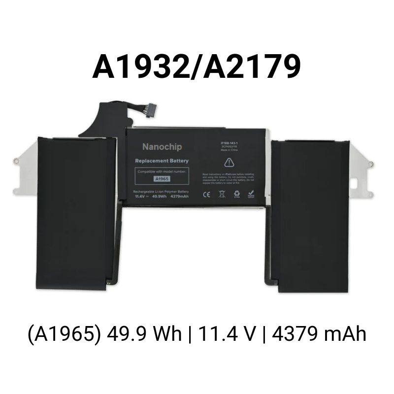 Bateria para MacBook Air A1370 A1465 A1466 A1932 M1 A2337 A2179